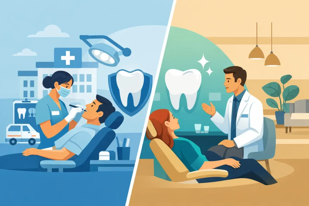 Difference Between NHS and Private Dentist