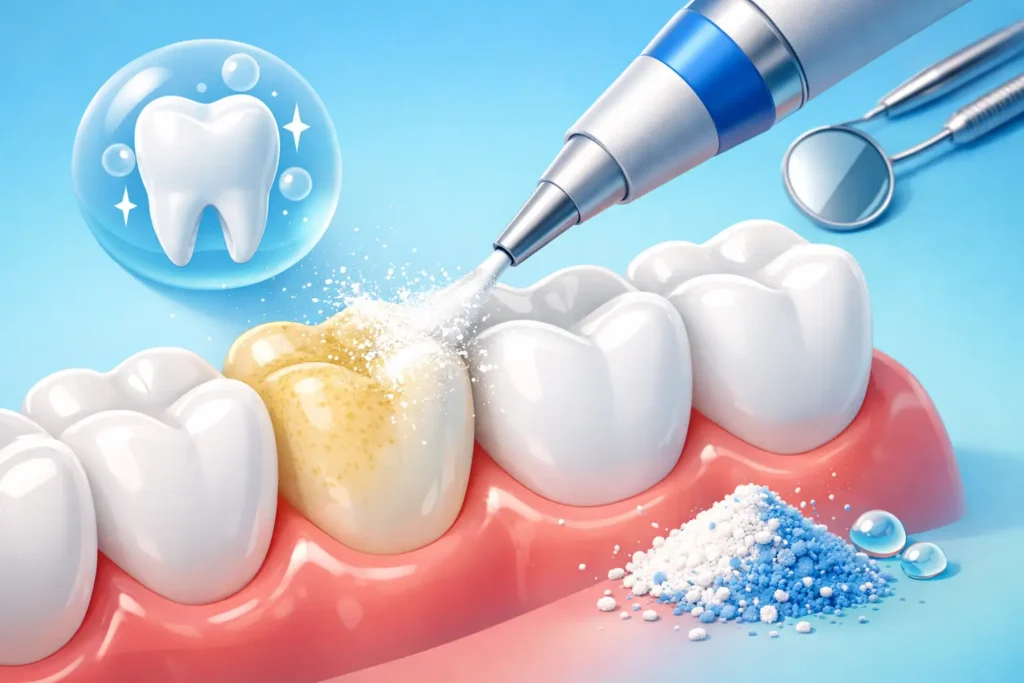 What Is Air Polishing Teeth Treatment?
