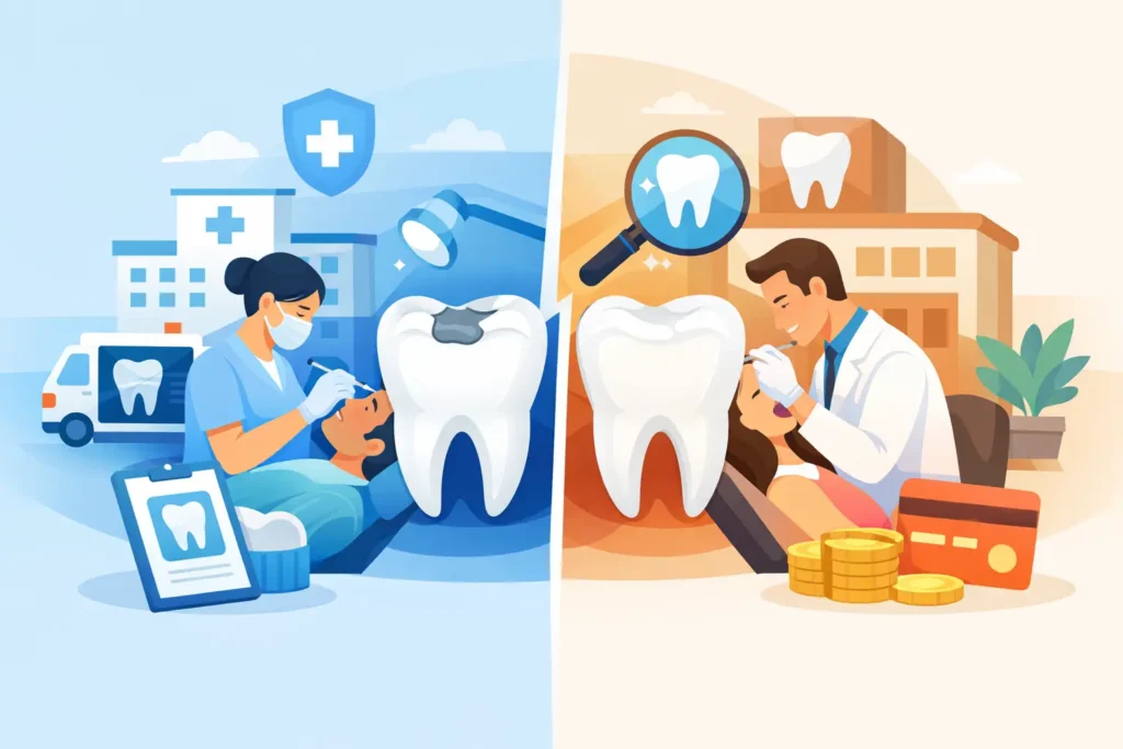 NHS Fillings vs Private Fillings