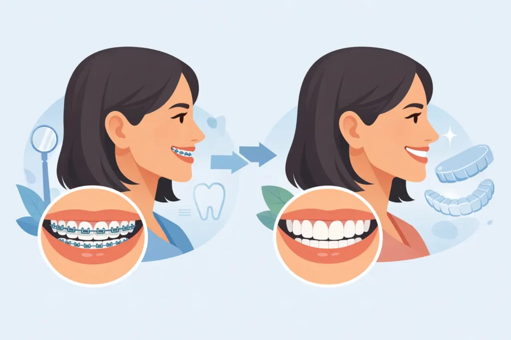 Adult Braces Before and After Results Explained