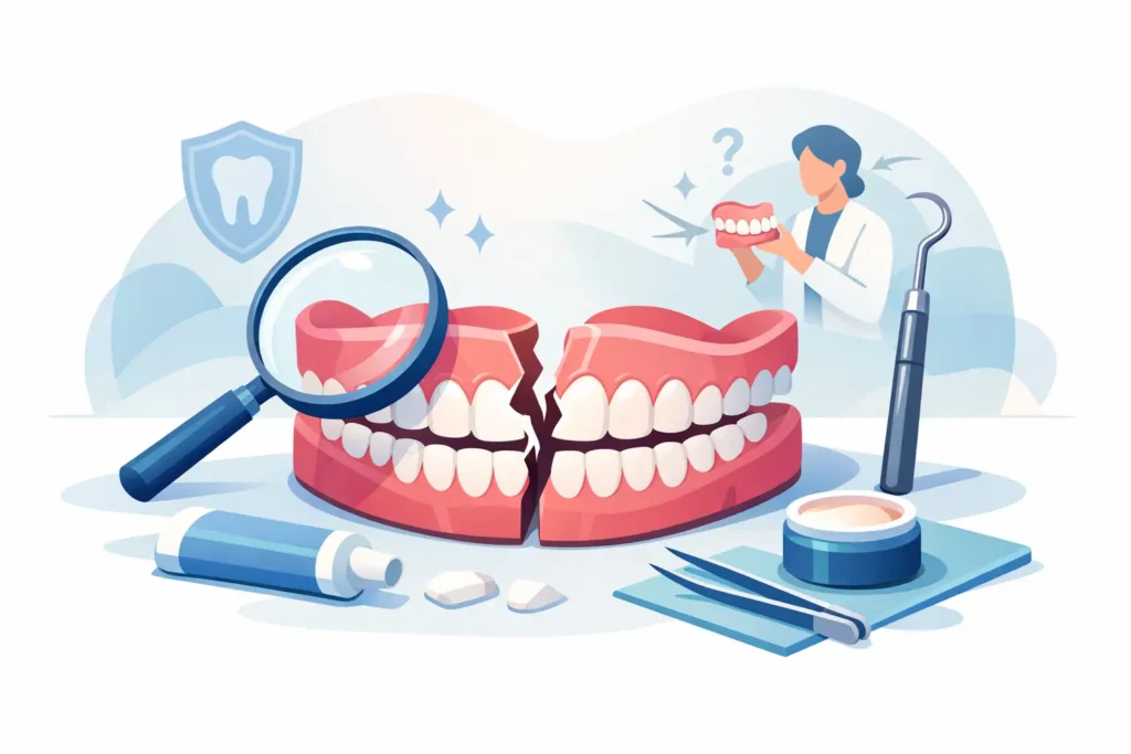 Broken Denture Repair: What You Should Do Next