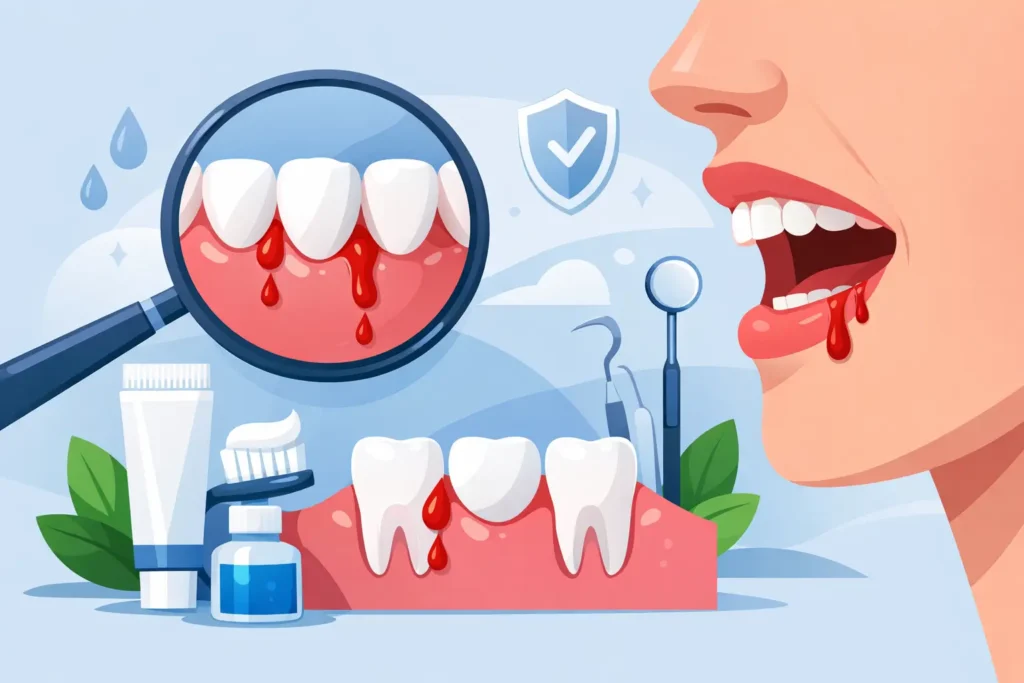 How to Stop Bleeding Gums Safely