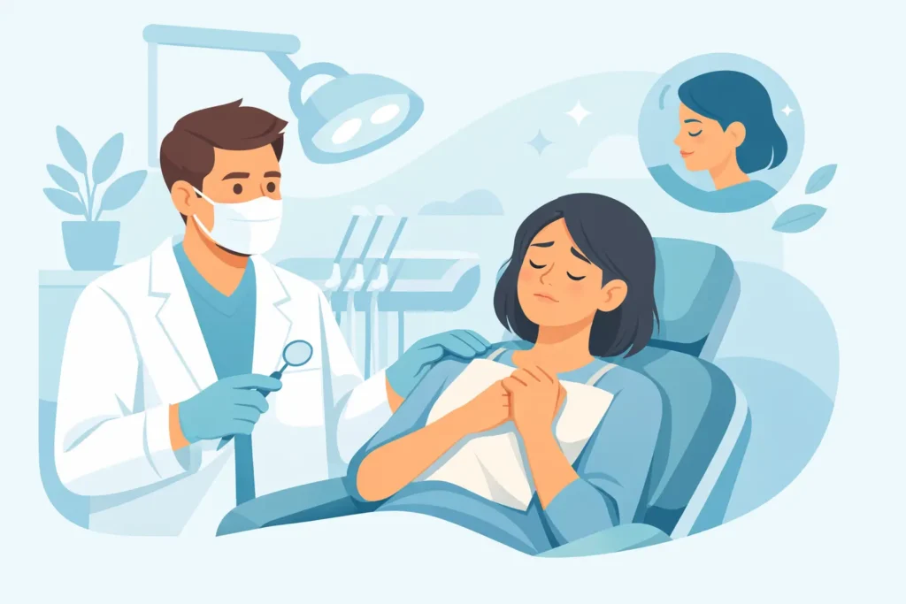 Private Dentist for Nervous Adults Who Feel Anxious