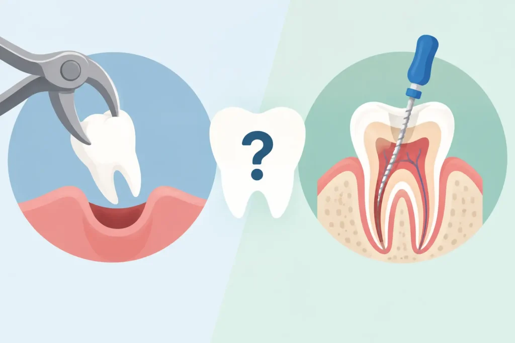 Extraction Versus Root Canal: Which Is Right?